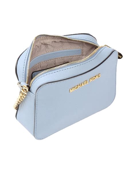 michael kors blue jean bag|Michael Kors blue crossbody bag.